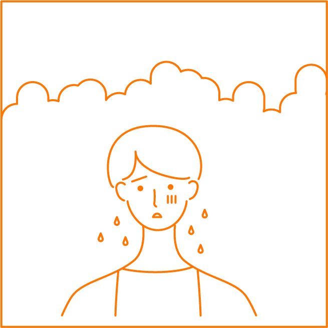 閉所や人混み、電車などが怖い